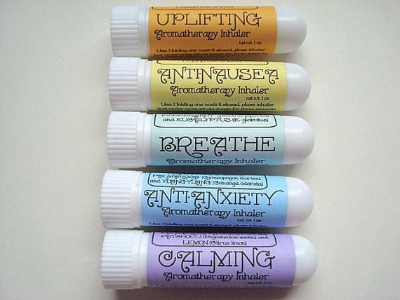 6. This set of aromatherapy inhalers.One for every situation. By Mythic Mist,