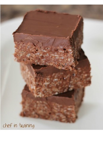 Nutella Rice Crispy Treats Recipe 