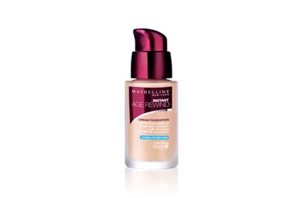 No. 7: Maybelline New York Instant Age Rewind Cream Foundation, $7.99

Why it's great: "I will not go back to high-end foundations [after trying this]," one reader raves. Another reader loves it because "my makeup can survive an eight-hour day at work!