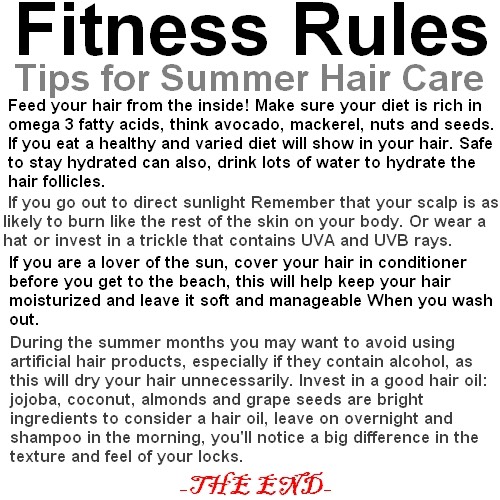 Hair And Skin Summer Care #summervibes