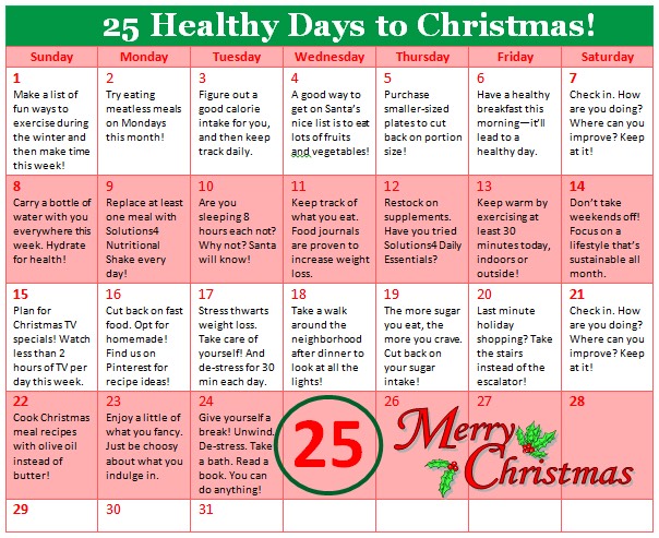 9 Steps To Help You Maintain Your Weight During The Holidays