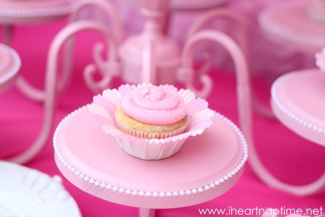 Chandelier Cake And Cupcake Stand DIY 