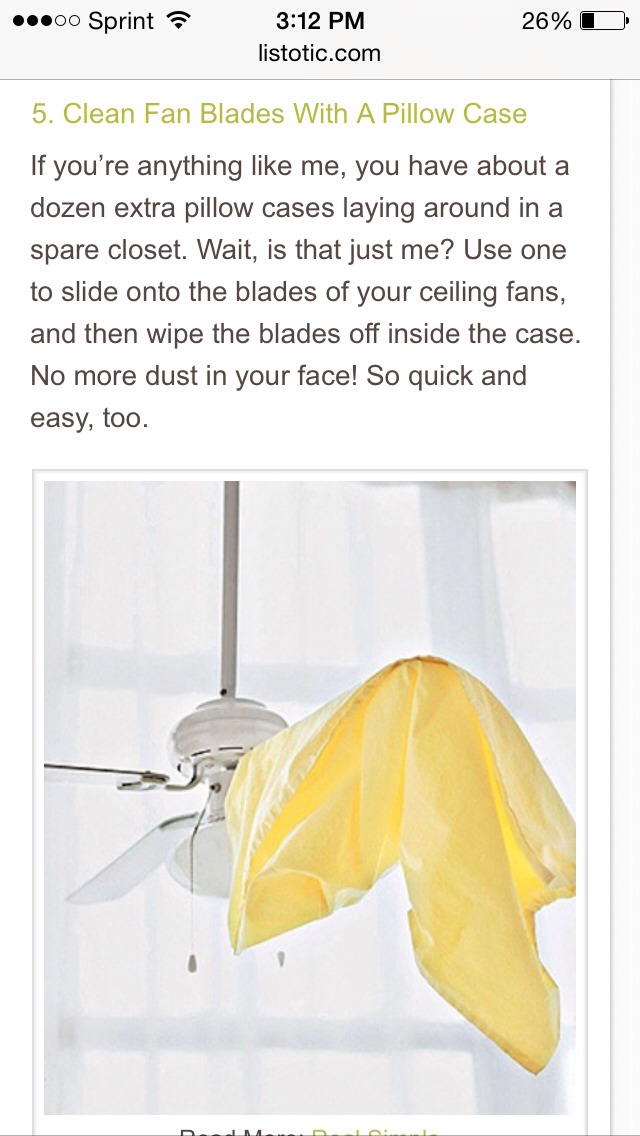 Cleaning Tips