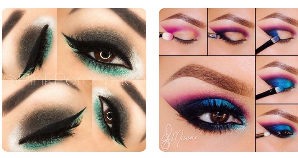 Beautiful Lips &eye Makeup
