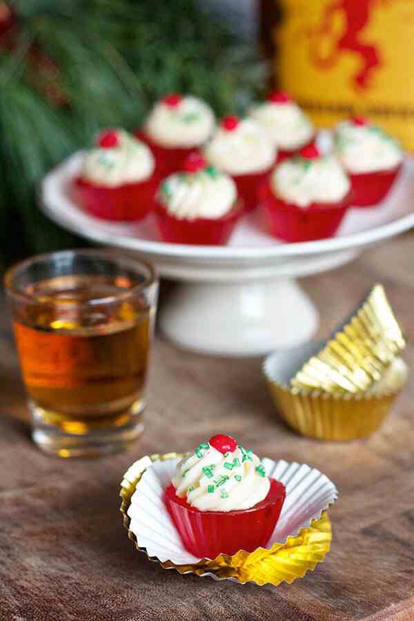 💥🎉Fireball Jello Shot Cupcakes💥🎉