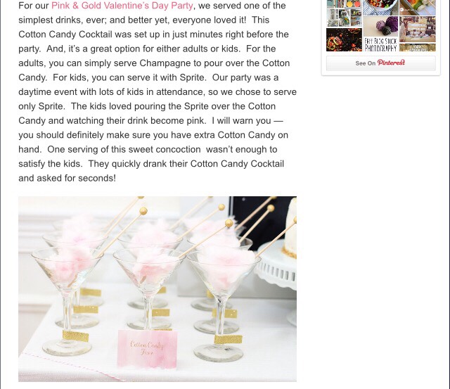Cotton Candy Cocktail 💖