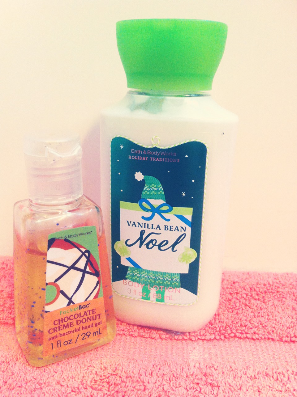 Hand sanitizer and lotion will make your hands smell AMAZING!