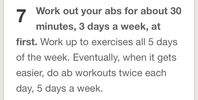 How To Get Abs ( For Girls ) 