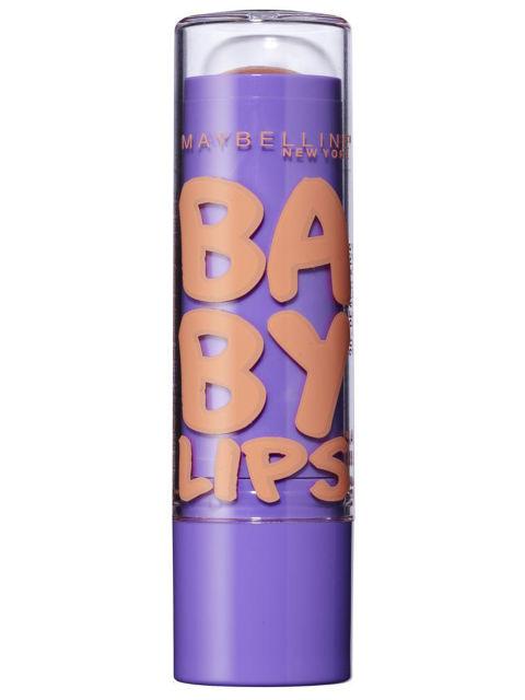Maybelline New York Baby Lips Lip Balm in Peach Kiss, $4
I particularly like the 'Peach Kiss' one as it is such a natural colour but is so hydrating..for softer, moisturized lips.