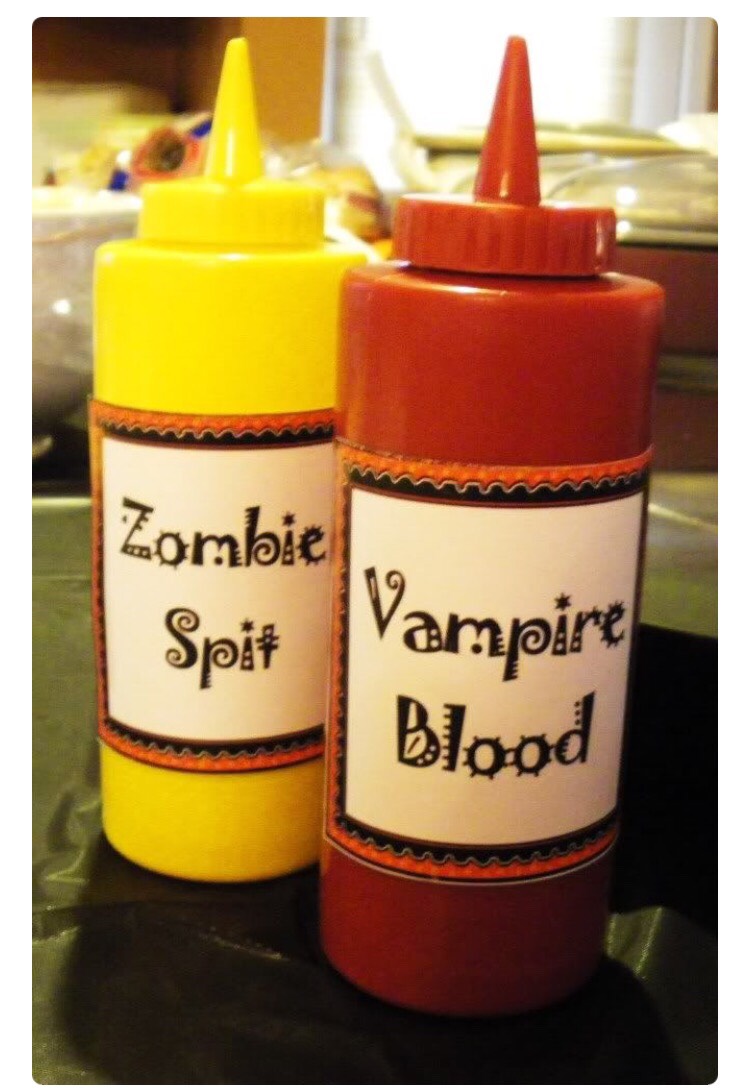 Interesting Halloween Food And Party Decoration.