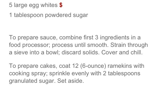 Warm Chocolate Soufflé Cakes With Raspberry Sauce 