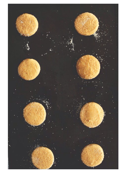 Vegan Pumpkin Sugar Cookies