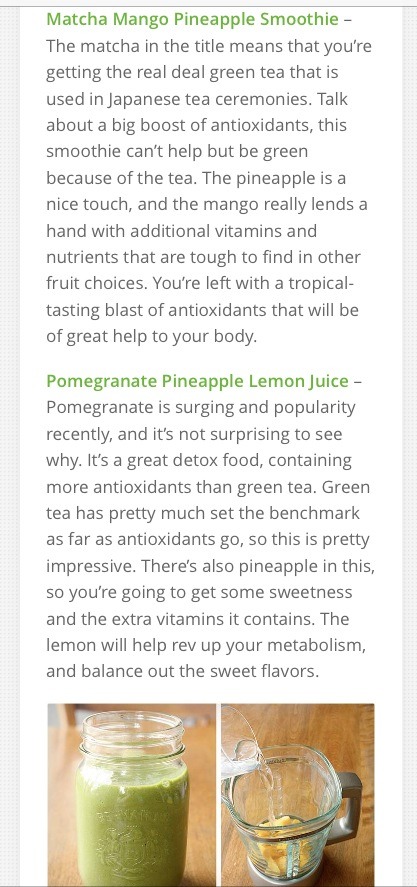 💟32 Detox Drinks And 8 Detox Waters💟