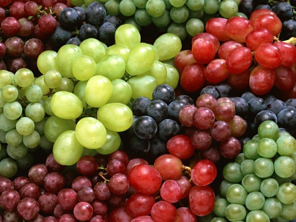 Grapes. Frozen grapes are one of the tastiest, most satisfyingly sweet--not to mention healthiest--snacks around. (But they're also on the Environmental Working Group's Dirty Dozen list, so try to buy organic.)