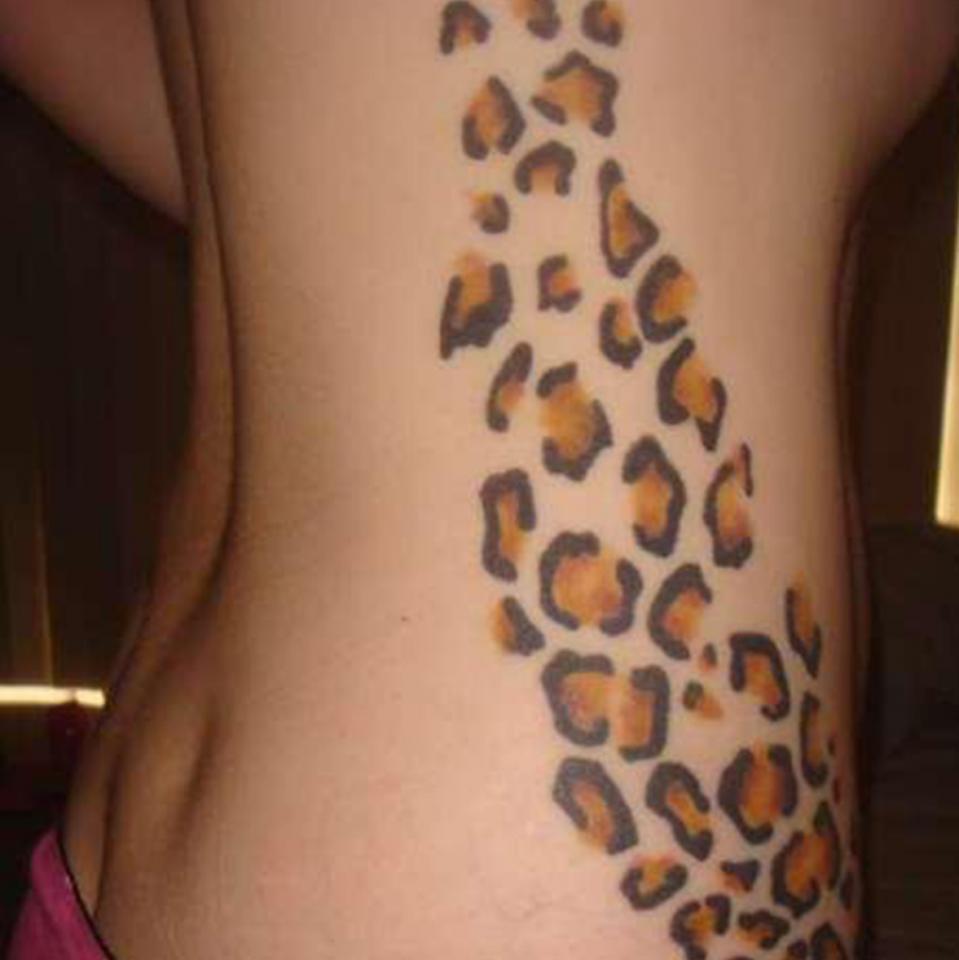 Beautiful Leopard Print Tattoos For Women!!