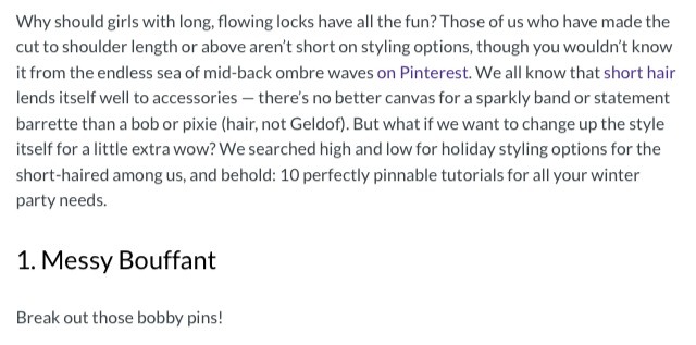 🔟 Holiday Hair Tutorials For Short Hair! #HolidayHair