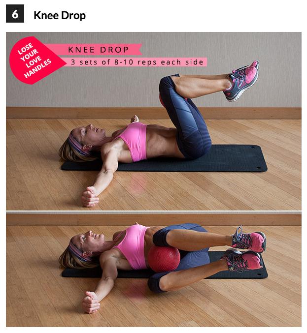 7 Exercises To Lose Your Love Handles 