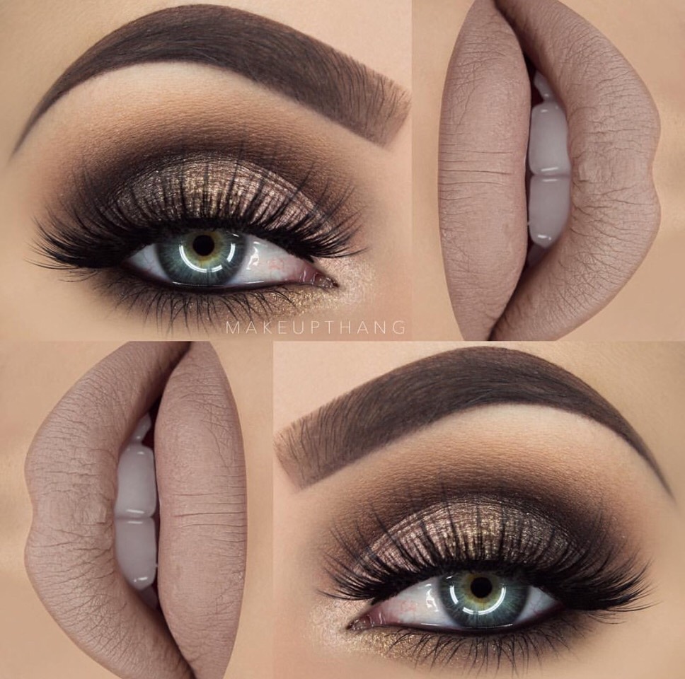 Beautiful Lips &eye Makeup