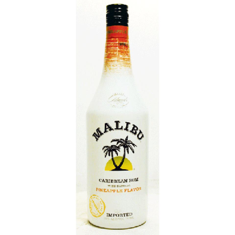 Step 1: get 2 shots of coconut or pineapple malibu (less or more if wanted or required)