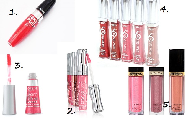 lip glosses 👄👄