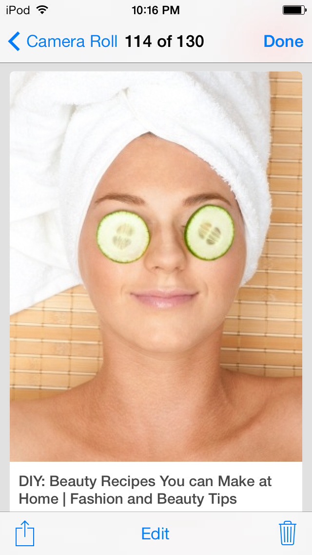 Get rid of dark circles
