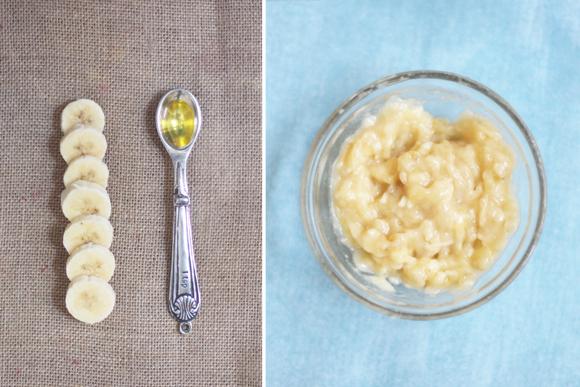 Banana and Almond Oil Hair Mask

The banana softens your hair and protects its natural elasticity, while the almond oil keeps the moisture locked in. You’re left with smooth, soft hair that’s protected from the drying effects of dry, cool weather.