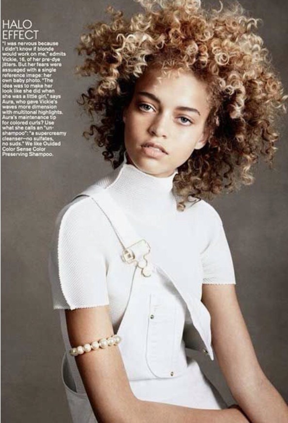 Dyed Hair on Dark Skin Girls / Colored Hair on Darker Skin