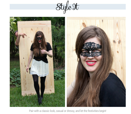 DIY Masquerade Mask!