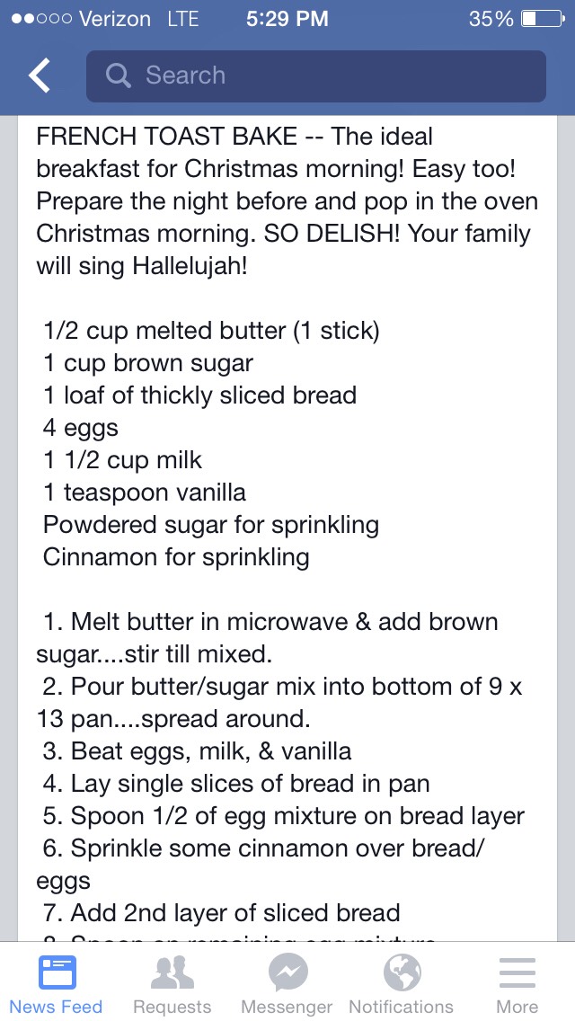 A Nice Christmas Morning Breakfast For The Kids Or Family! 🎄😊😋❤️ French Toast Sticks!!