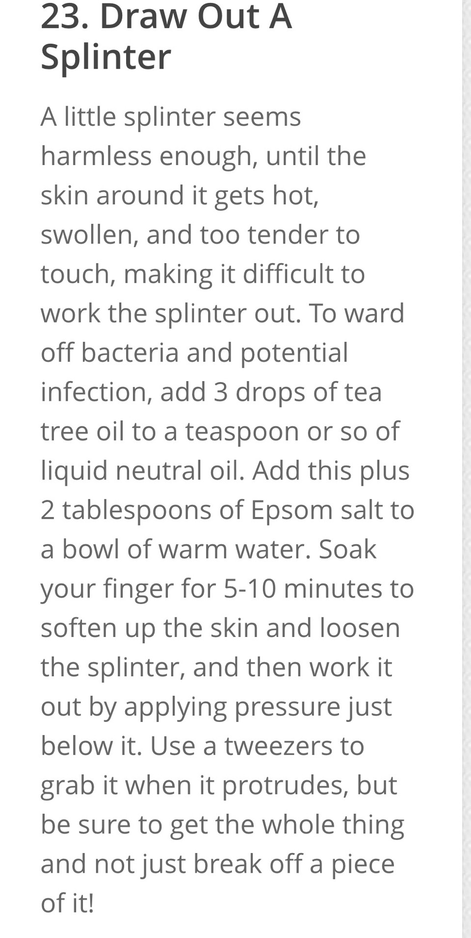 25 Everyday Uses For Tea Tree Oil