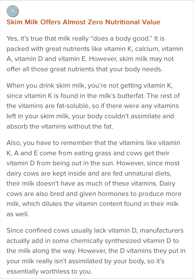 6 Secrets You Dont Know About FAT FREE MILK❗️