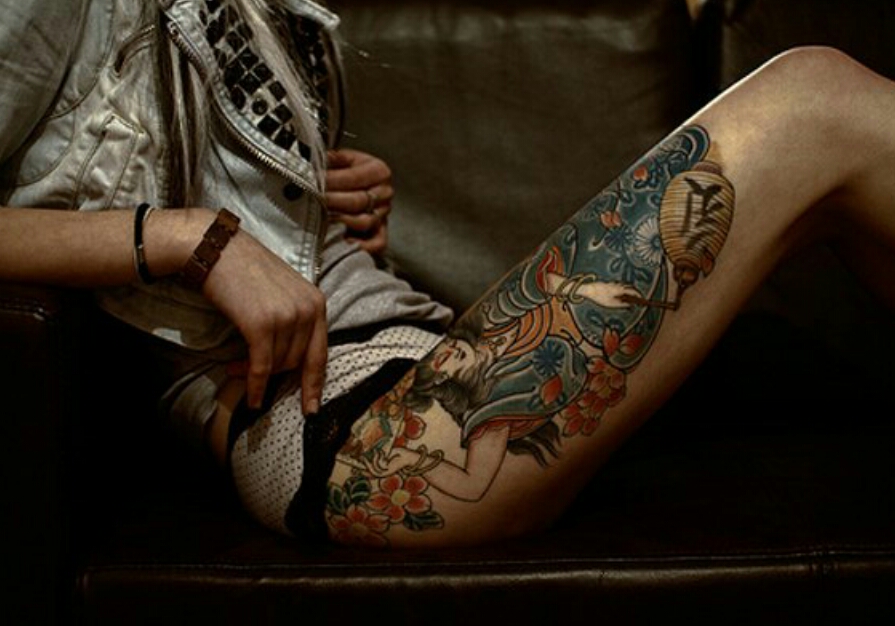 Beautiful Thigh Tattoos!!!!