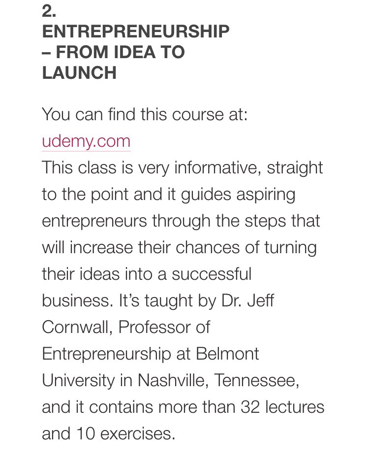 Free Classes You Can Take Online😀