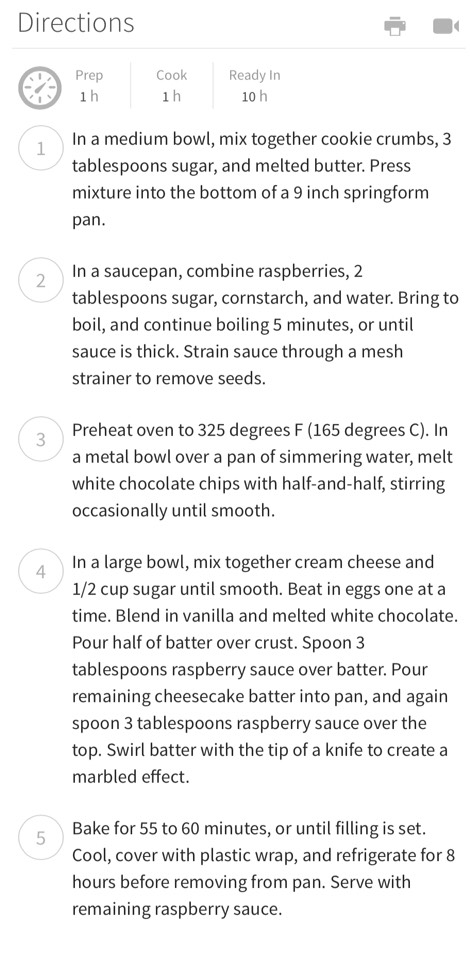 White Chocolate Raspberry Cheesecake Recipe 😍 #tipit