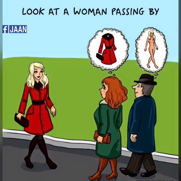 How Men And Women See Different Things. 😊 Really Hilarious. 