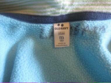 Put dots on the tags of your child's clothes with different numbers of dots to sort each child clothes