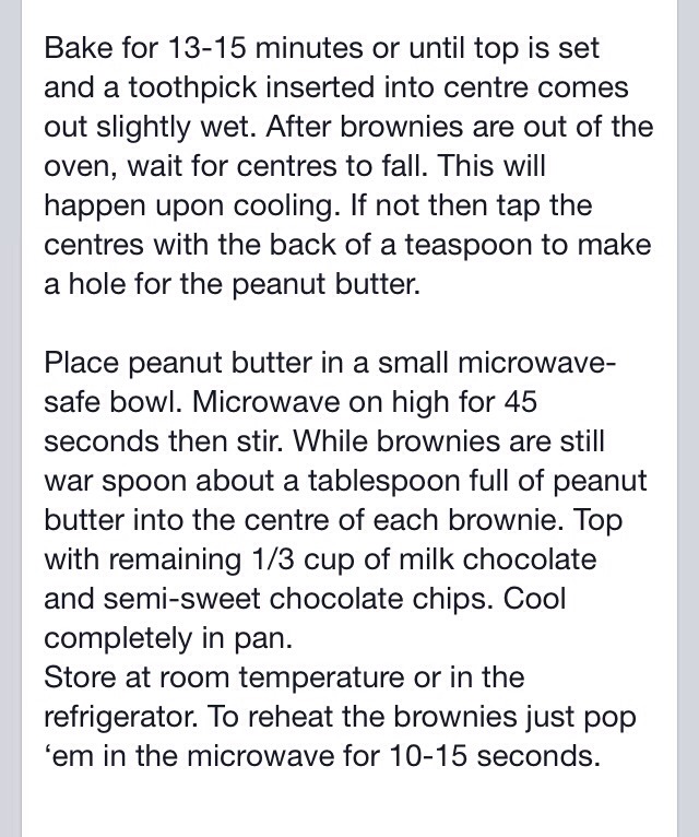 Peanut Butter Cup Brownies