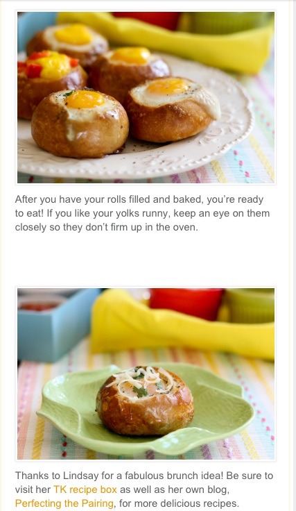 Breakfast Bread Bowls