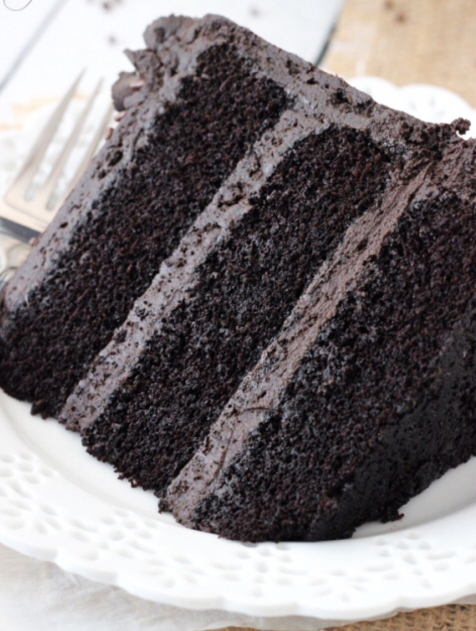Best Chocolate Cake Ever. With Chocolate Icing.