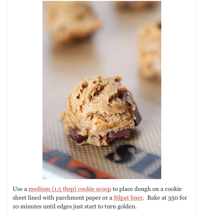 " Brown Butter Salted Caramel Mocha Cookies"๐