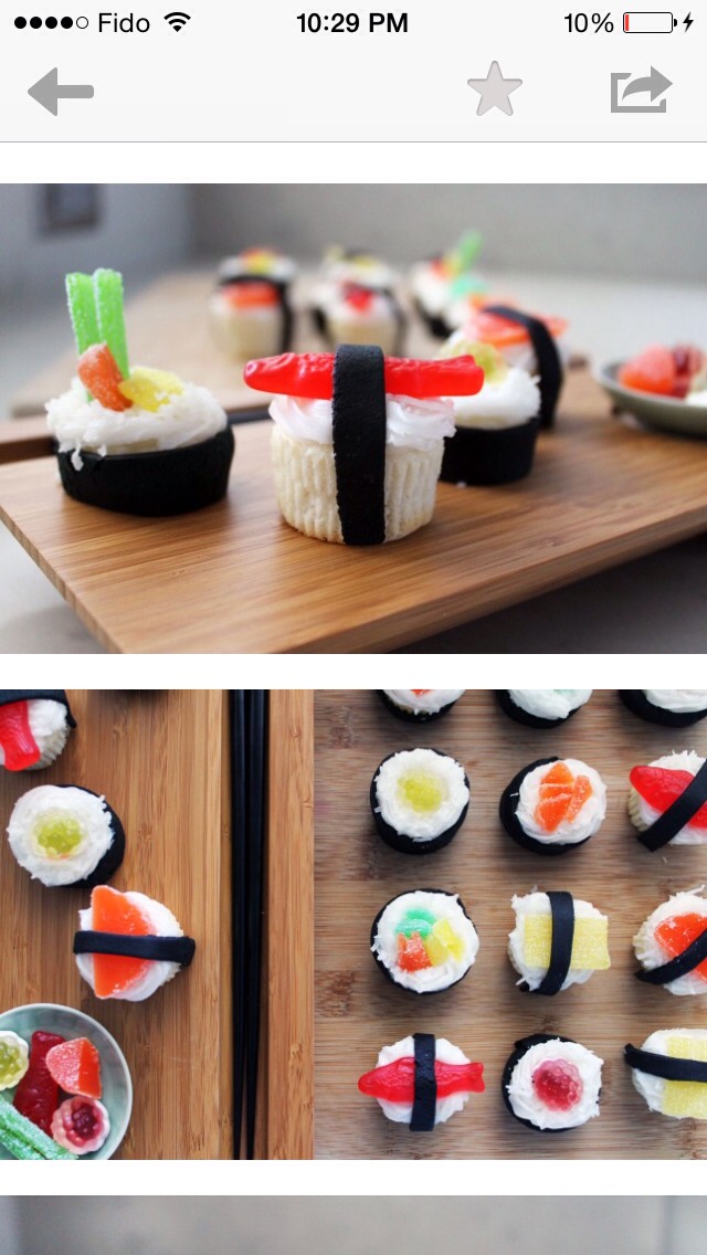 Grab Your Chopsticks: It's Cupcake Sushi Time!!!