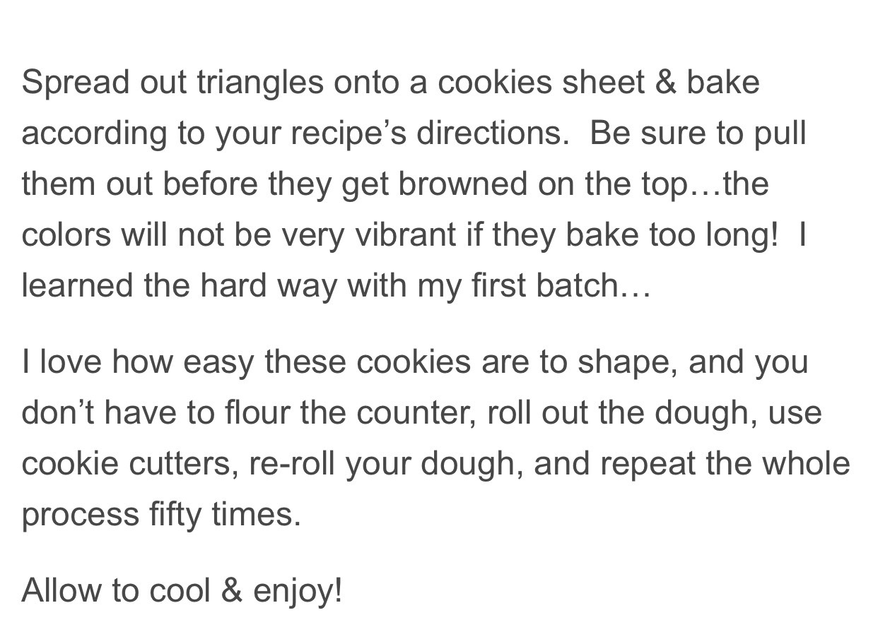 Candy Corn Sugar Cookies. 😘