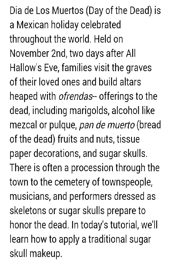 Sugar Skull Makeup Tutorial!! Just In Time For Halloween!! #tipit