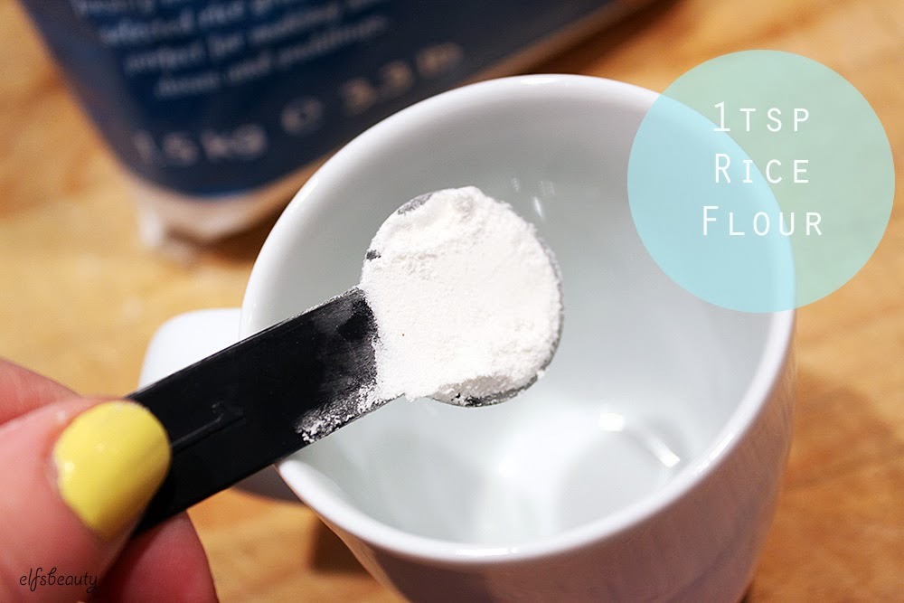Clear Skin Naturally: Mix 2spoons Of Rice Flour And 1spoon Of Milk. Ingredients: Rice Flour And Milk