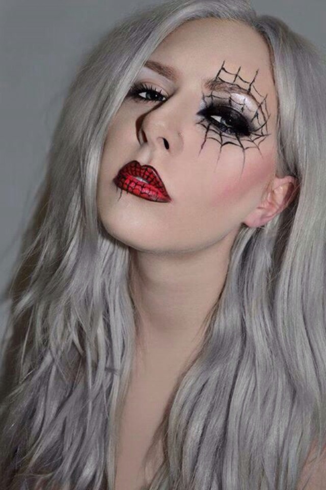 Cute, Cool And Stunning Halloween Makeup Ideas 