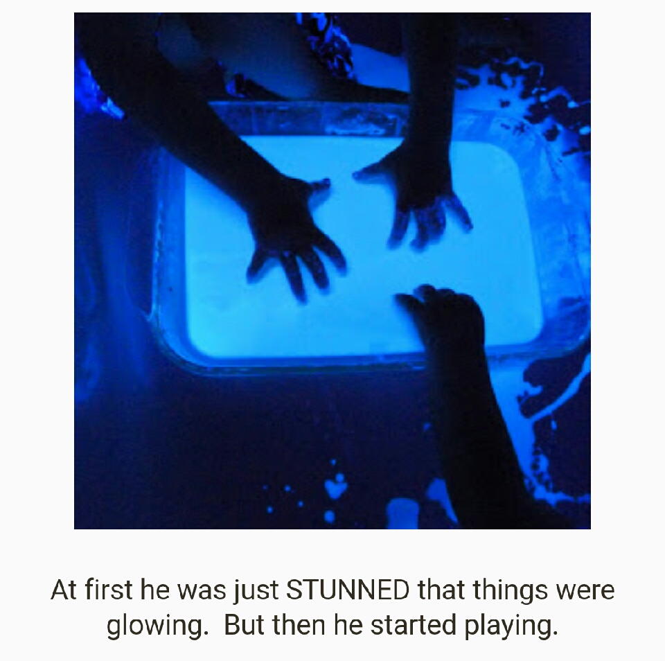 Edible Glowing Oobleck!! (Whatever That Is!? lol)
