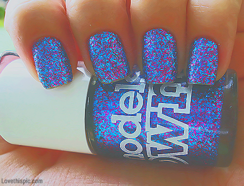 ombre glitter ideas