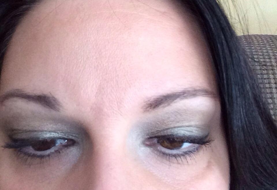 Green And Brown Smokey Eye