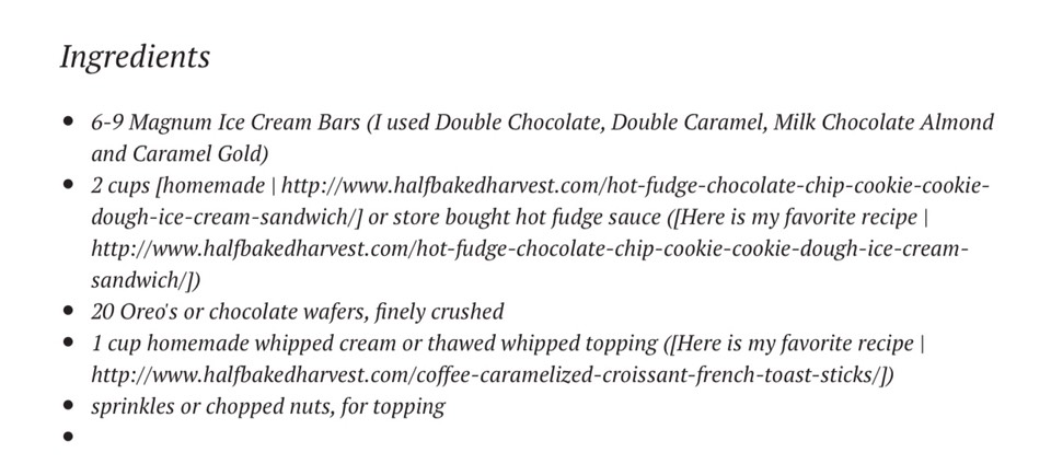 Carmel Ice Cream Cake Bars