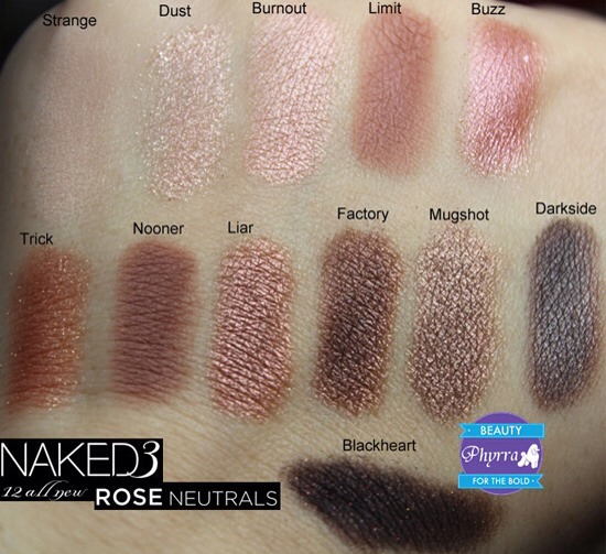 Must Have Rose Golds
"Urban Decay Naked 3 palette. While I didn't get Naked 1 or 2 because I thought they wouldn't be flattering on me, I'm in love with Naked 3. It's stunning with my blue-green eyes and really enhances their color.
Try:
Urban Decay Naked3 Palette $52